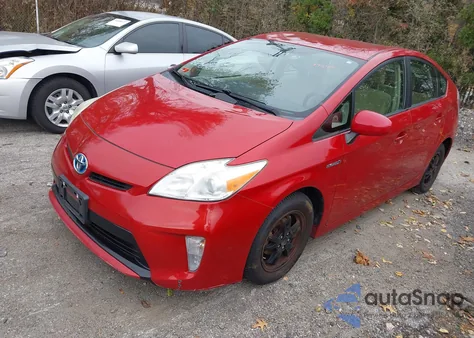 2013 Toyota Prius Two из США, поврежденный, VIN JTDKN3DU8D5651295